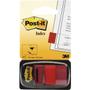 POST-IT indexfaner 25x43mm rød