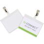 QConnect Q-connect kongresmærke med clips 60x90mm 25stk