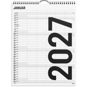 Mayland 27066550 Black & White vægkalender 5 kolonner A3