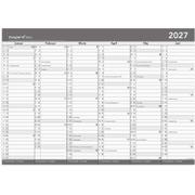Mayland 27268800 kontorkalender grå A2
