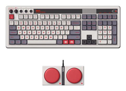 8Bitdo Retro 108 Mechanical Keyboard N Edition - Amerikansk engelsk (RET00492)