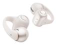 Shokz OpenDots 2 Clip-on earbuds (vit) Bassphere 2.0, AI-brusreducerande mikrofoner, IP57, 10/40 timmars batteritid