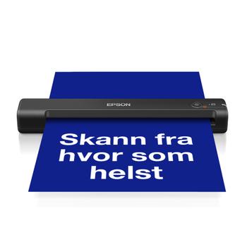 EPSON WorkForce ES-50 Sheetfed scanner Contact Image Sensor CIS A4 600x600dpi 300scans/ d USB 2.0 (B11B252401)
