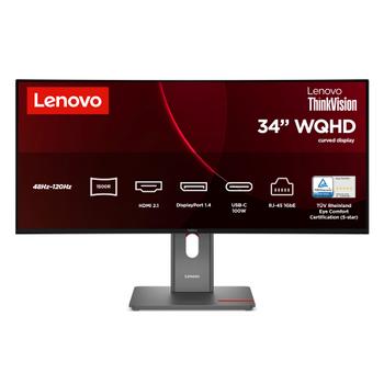 LENOVO THINKVISION T34WD-40 27IN WLED 2560 X 1440 16:9 5 MS (GTG) 1000 MNTR (64AEGAT1SE)