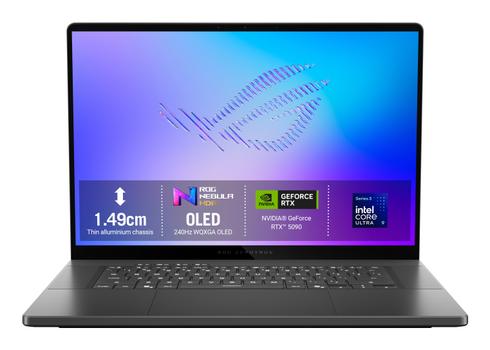 ASUS ROG Zephyrus G16 GU606AX 16" 2.5K OLED 240 Hz GeForce RTX 5090, Core Ultra 9 386H, 64 GB RAM, 2 TB SSD, Windows 11 Home (GU606AX-TB002W)