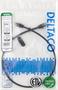 DELTACO U/UTP Cat6 AWG28 patch cable, 0,5m, black, LSZH