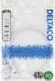 DELTACO U/UTP Cat6 AWG28 patch cable, 1,5m, white, LSZH