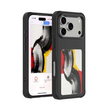 4smarts E-Ink Case with NFC Display for iPhone 17 Pro, Qi2 ready (541788)