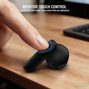 4smarts Wireless Headset SkyBuds Air, black (541722)