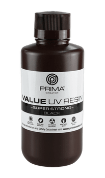 3D PRIMA Super Strong UV Resin - 500 g - Black (PV-SS-B405-0500-BK)