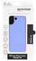 Essentials iPhone 16 Silicone Mag back cover, recycled, blue