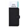 DELTACO Wallet case for iPhone 17 Air, stand function, black