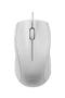 DELTACO Wired optical mouse, 3 buttons w/ a scroll, 1200 DPI, white