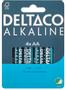 DELTACO AA alkaline 4-pack