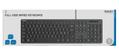 DELTACO Fullsize wired membrane keyboard with volume media keys