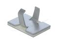 DELOCK Cable clamp self-adhesive aluminium 10 pieces