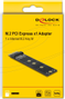 DELOCK PCI Express x1 to M.2 Key M Adapter