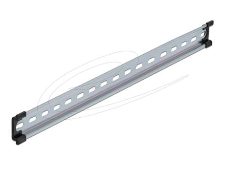 DELOCK Hutschiene 35 x 7,5 mm (19") Stahl (66187)