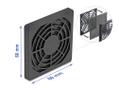 DELOCK Fan Grill with Dust Filter 60 x 60 mm black