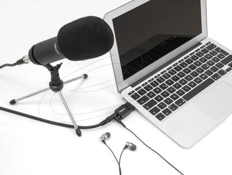 DELOCK USB sound card 2×3.5 mm stereo jack adapter (66634)