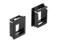 DELOCK Keystone Holder for cases 4 pieces black