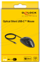DELOCK Optical USB Type-C™ Desktop Mouse – Silent