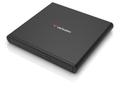 VERBATIM External CD/DVD ReWriter, USB 2.0, Slim, Black