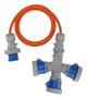 BRENNENSTUHL Cee Extension Lead With 3-Way 