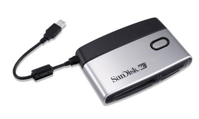 SANDISK 12-1 READER USB2 HANDELS ALL FORMATS IN 619659021696 (SDDR-89-E15)