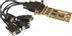 EXSYS EX-41094, 4 x seriell, DB9 han 3,3V & 5V, 64/32-bit P&P, 16C550 EPP/ECP