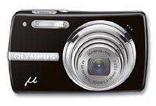 OLYMPUS Mju 820 sort, 8MP, 5x optisk zoom, 2.7"LCD, facedetection (N3092192)