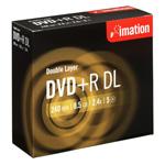 IMATION DVD+R 8.5GB 2X DUAL LAYER 5-PK (20409A)