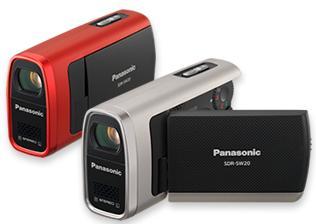 PANASONIC SDR-SW20-K 10X WATER RECISTANCE 2.7  WIDE LCD 2GB SD CARD BLACK SC (SDR-SW20E-K)