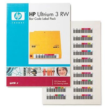 Hewlett Packard Enterprise HPE LTO Ultrium 3 RW automation barcode labelled 100-pack (Q2007A)