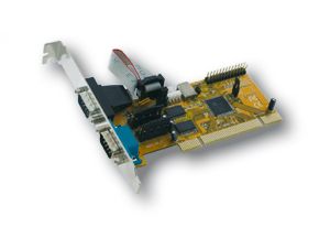 Fujitsu Exsys EX-43092 - seriell adapter - PCI - RS-232 x 2 (S26361-F3316-L2)