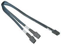 3WARE 0.6M M/LANE M8 TO SFF8087 BP SATA Y CABLE