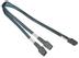 3WARE 0.6 m M8 to SATA "Y" Cable