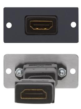 KRAMER Modul 1xHDMI Barrel Cable Single Grå (W-HDMI)