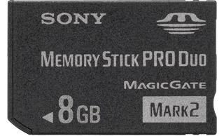 SONY 8GB MS PRO DUO FLCARD MARK2 MEDIA (MSMT8G)