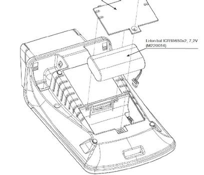 ELCOM Batteri Li-Ion - Elcom E-50Te (M220014)