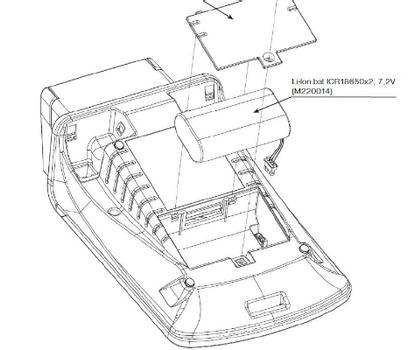 ELCOM Batteri Li-Ion - Elcom E-50Te (M220014)