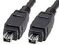AIC Firewirekabel 4p-4p - 1,0 m IEEE-1394a 400Mbps