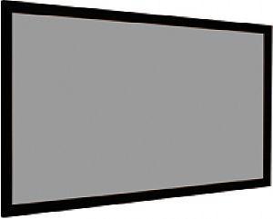 EUROSCREEN Frame Vision Light FlexGrey 16:9 Black borders 190cm x 107cm (VLG190-W)