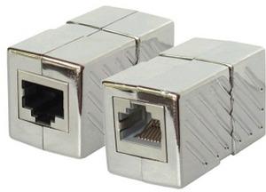 ASSMANN Electronic RJ45 forbindelsesled,  8 pol hun/hun, skærmet (WBG2X8-I)