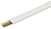 MICROCONNECT Telephone Cable 4C 100m White (50268)