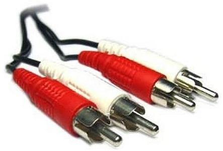 1MAG Audio-kabel  2x Phono/M  -  2x Phono/M   ca 10,0m (MM-2C2C-10)