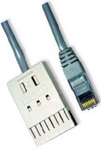 1MAG Kabel  AT&T - RJ45  (Ethernet-konfig.)  4par  2,0m (ETH-ATUTP-4-2)