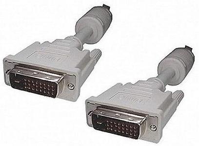 1MAG Monitorkabel  DVI  Digital Duo Link  24+1  M/M  Grå   0,5m (DVI-DD-05)