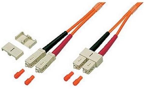 1MAG Fiberkabel  SC - SC   50/125  Duplex  LSZH  OM2  Orange   7,0m (LW-50-SCSC-7)