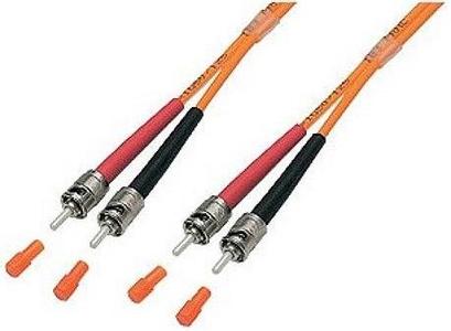 1MAG Fiberkabel  ST - ST   50/125  Duplex  LSZH  OM2  Orange   50,0m (LW-50-STST-50)